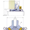 Gebalanceerd Latty seal (b236)&nbsp;&nbsp;|&nbsp;&nbsp;B 23612 Q U6U6V